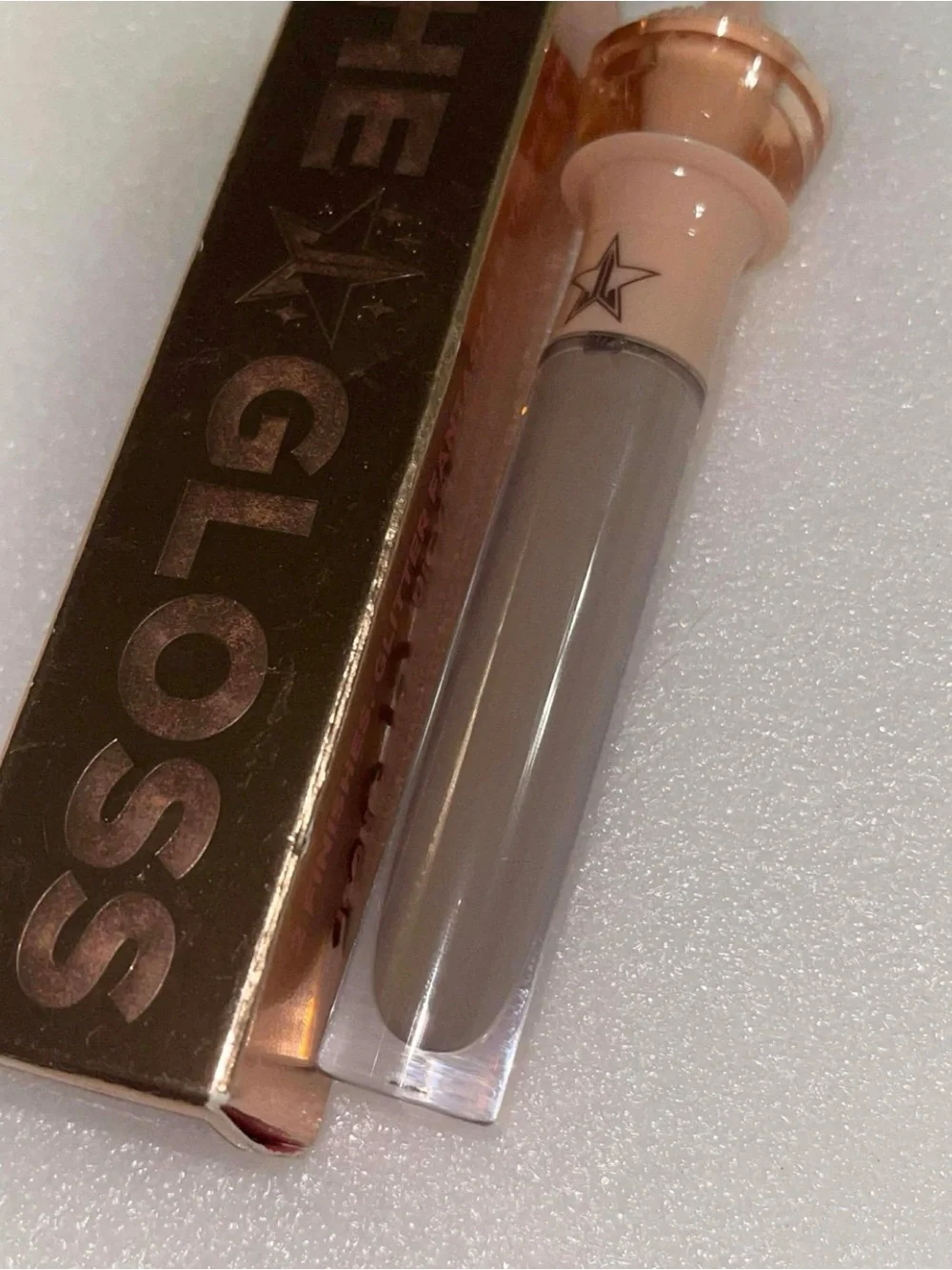 Jeffree Star The Liquid Lip Gloss in Silk Rope - Nude Beige Shine
